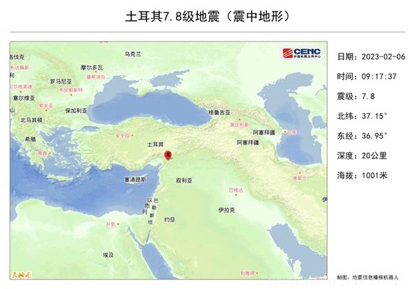 今年以来最大震级！土耳其7.8级地震现场实拍：房屋倒塌满街狼藉